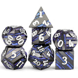 Special Offer Resin Metal Dice Set Sample With