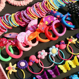1Set Box Sequins Cute Butterfly Hair Bands For