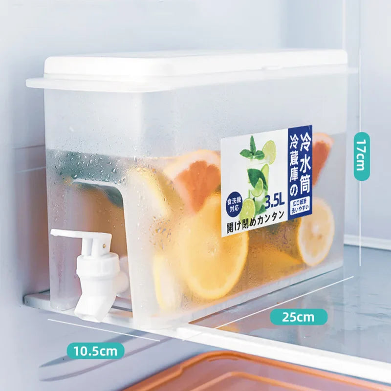 GIANXI 3500ML Thicken Refrigerator Cold Water Jug Plastic
