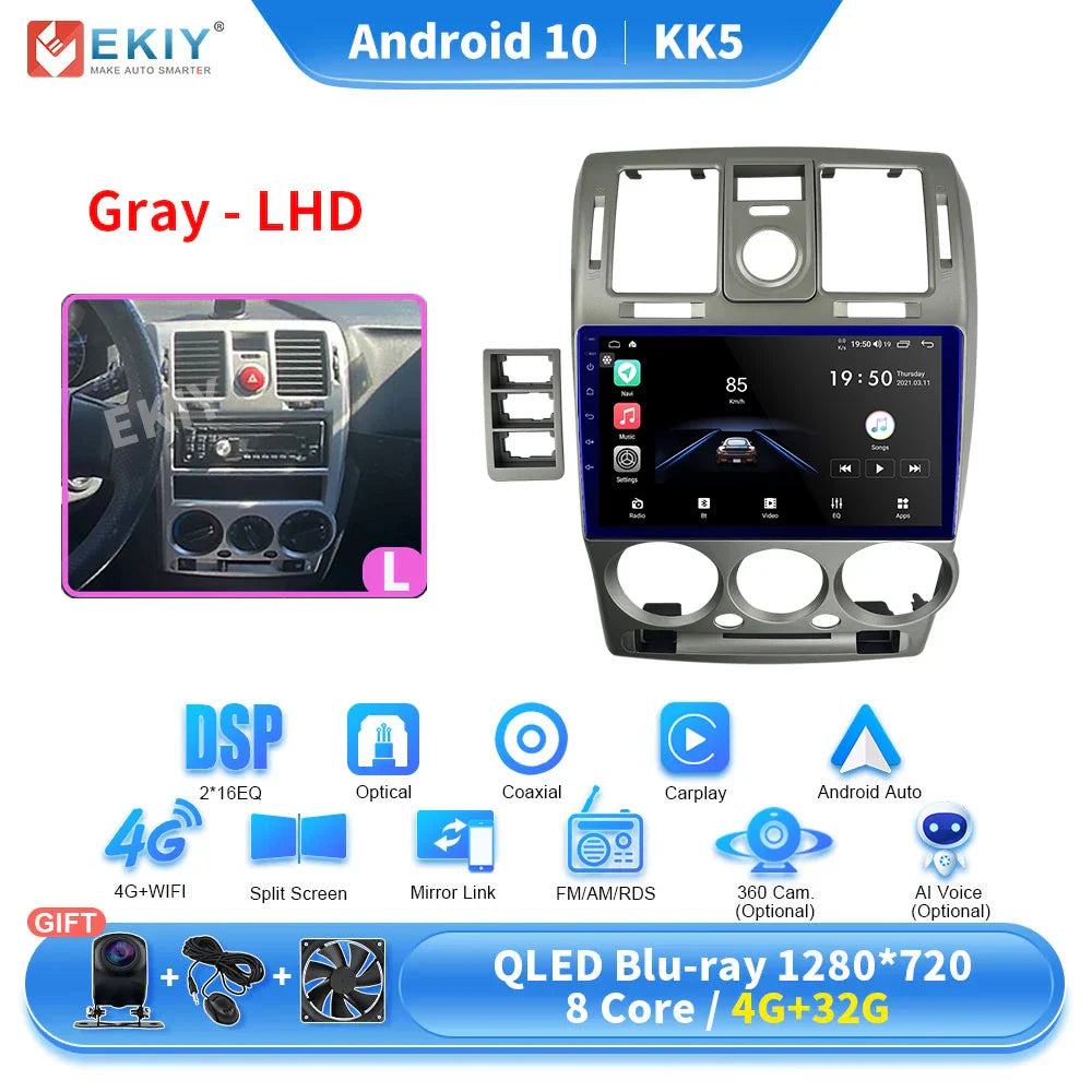 EKIY KK5 Android Radio For Hyundai Getz Multimedia