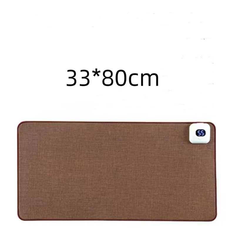 Electric Heat Mouse Pad Table Mat Display Temperature