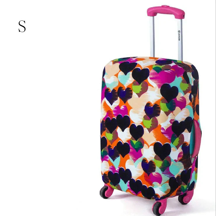 Fashion Suitcase Cover Travel Luggage Protector 5 Colors