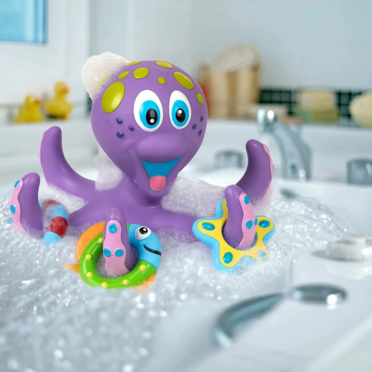 Baby Bath Toy Shower Cartoon Animal Octopus Kid