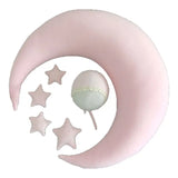 ❤️Newborn Photography Props Accessories Posing Crescent Pillow+Stars+Hat 6Pcs/Set Studio Baby Photo Decoration Moon Fotografia