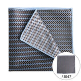 Men Pocket Square Light Coffee Beige Handkerchief Men