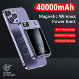 Magnetic Wireless Power Bank 40000mAh 22.5W Fast Charging