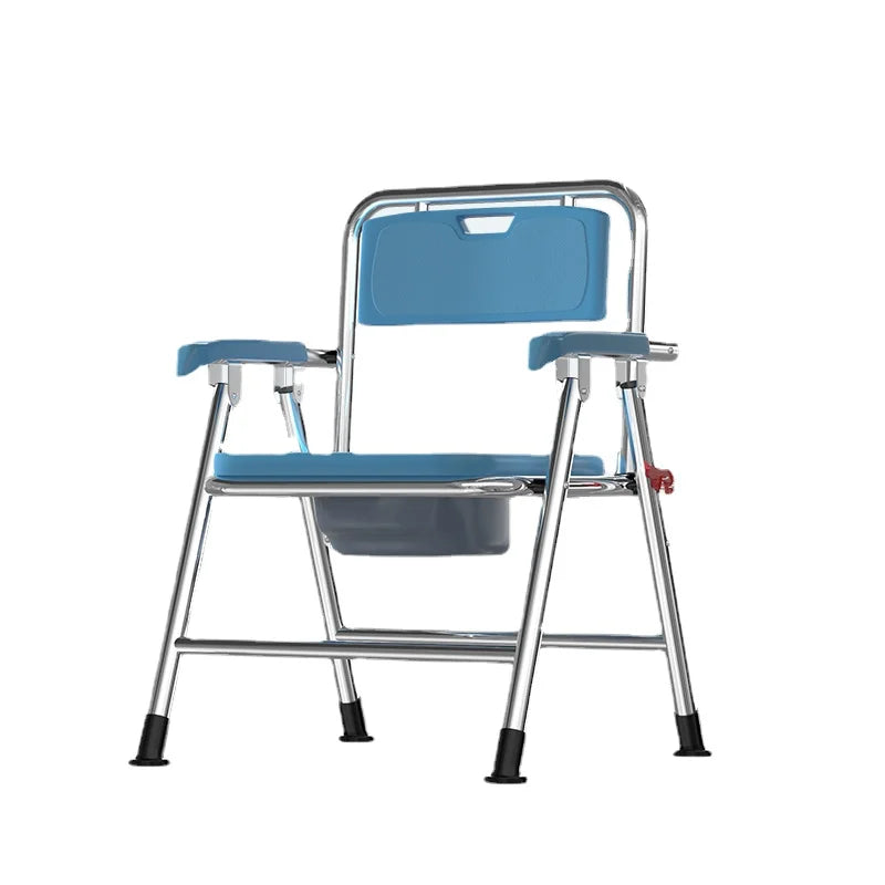 Non-Slip Stable Elderly Toilet Chair - Easy Installation