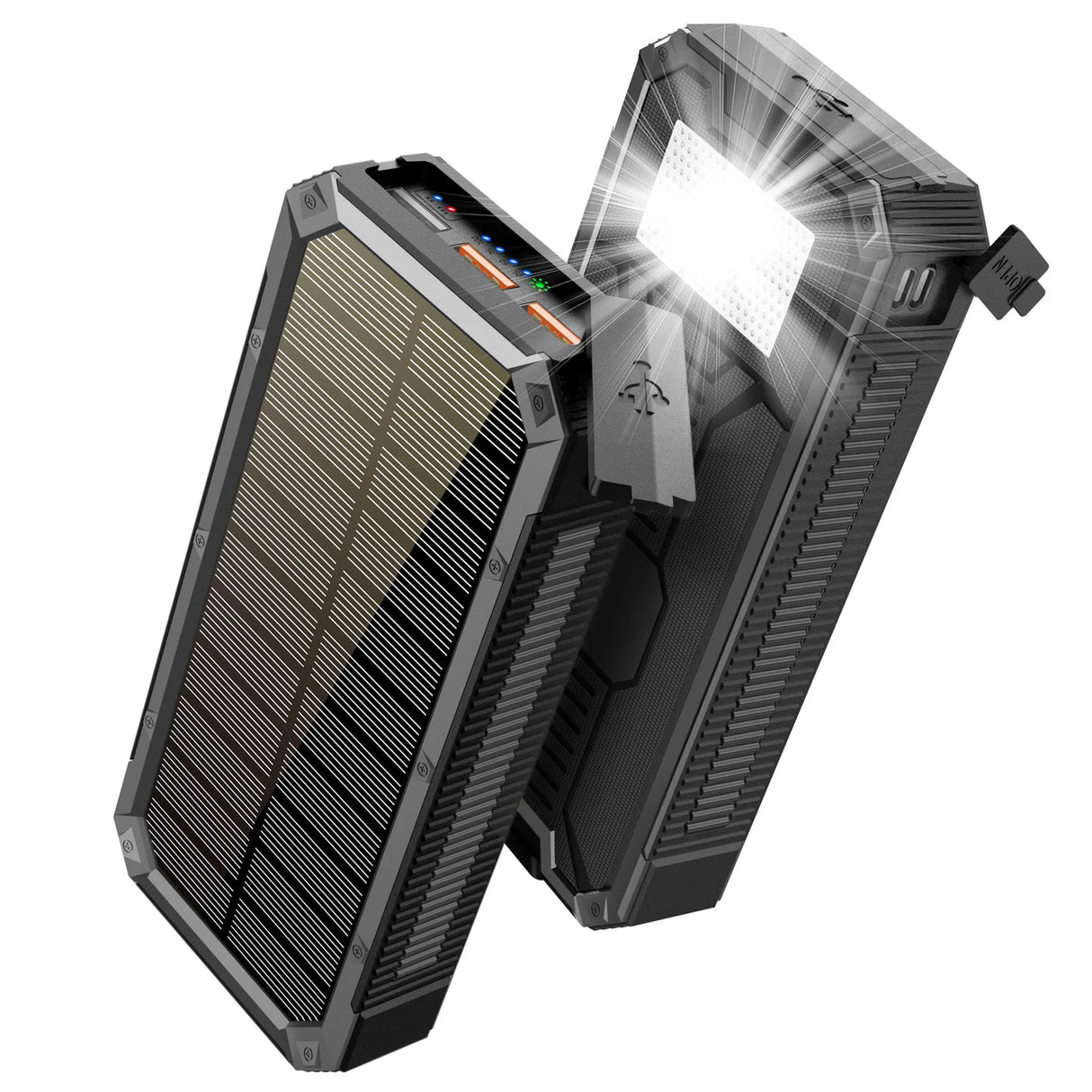 30000mAh Larger Capacity Solar Power Bank Waterproof PD