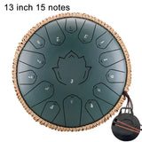 Hluru Music Drum 15 Notes Glucophone Steel Tongue