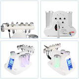 Six-headed small bubble beauty instrument Ultra-fine bubble skin