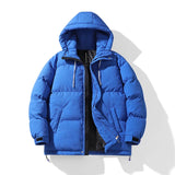 2023 New Men's Winter Jacket Fake Two-Piece Thicken