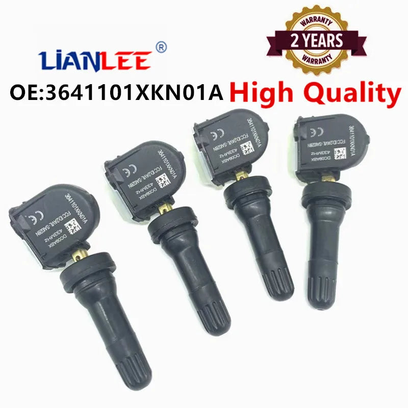 4Pcs Car Tire Pressure Sensor TPMS 3641101XKN01A