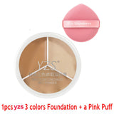 3 Colors Concealer Palette Makeup Face Eye Contour