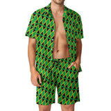 Jamaican Flag Men Sets Jamaica Cushion Aesthetic Casual