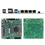 N100 NAS DDR5 Motherboard 6* SATA3.0 4X Intel