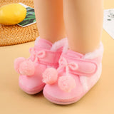 Newborn Booties Baby Socks Shoes Girl Winter Warm