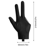 Billiards Glove Left Right Three Finger Snooker Billiard
