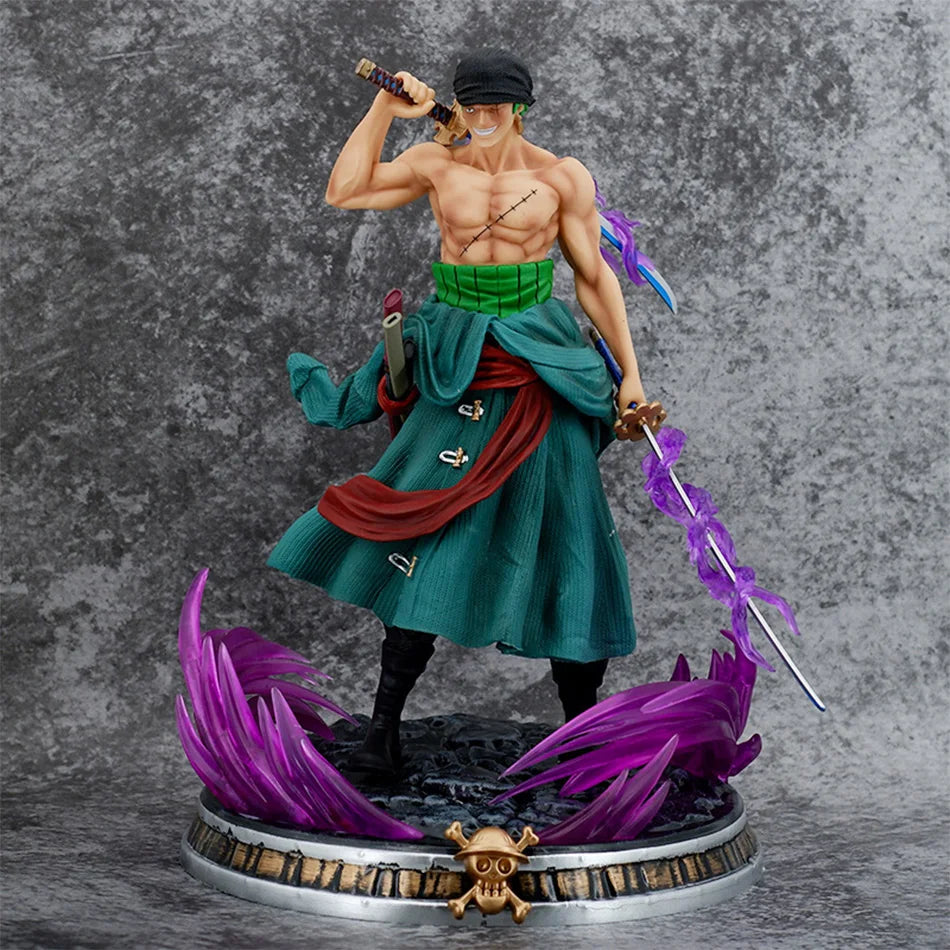 One Piece Figure 21cm Roronoa Zoro Double Headed