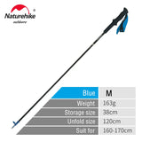 Naturehike ST08 Walking Sticks Ultralight 4-sections Foldable Adjustable