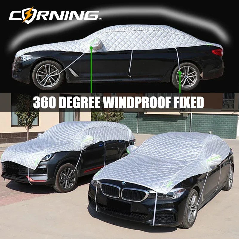 Car Awning Sunshield - Waterproof Hail Protector for Exterior Cover