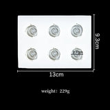 DIY Rose Silicone Mold 3D Flower Shape Cake