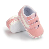 Meckior Baby Canvas Sneakers Classic Stripes Casual Baby