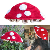 Fun Mushroom Hat Slouchy Men Costume Hats Halloween