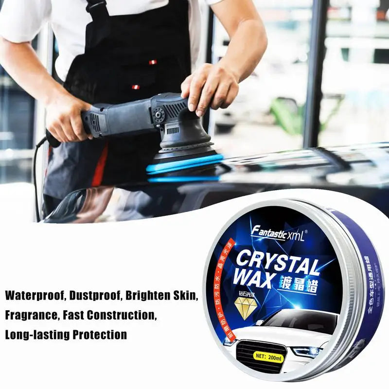 Clean Car Wax Paste Polish Vehicle Paint Care