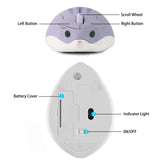 Cute 2.4G Wireless Bluetooth Mouse Mini Optical Silent