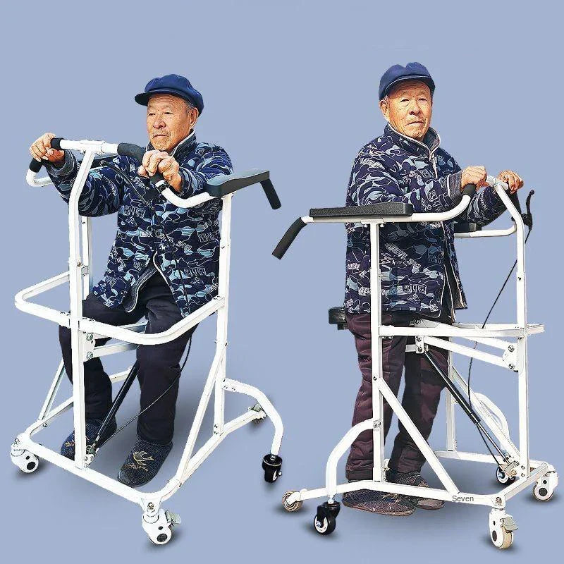 Elderly Trolley Walker with 4 Wheels Mobility Aids