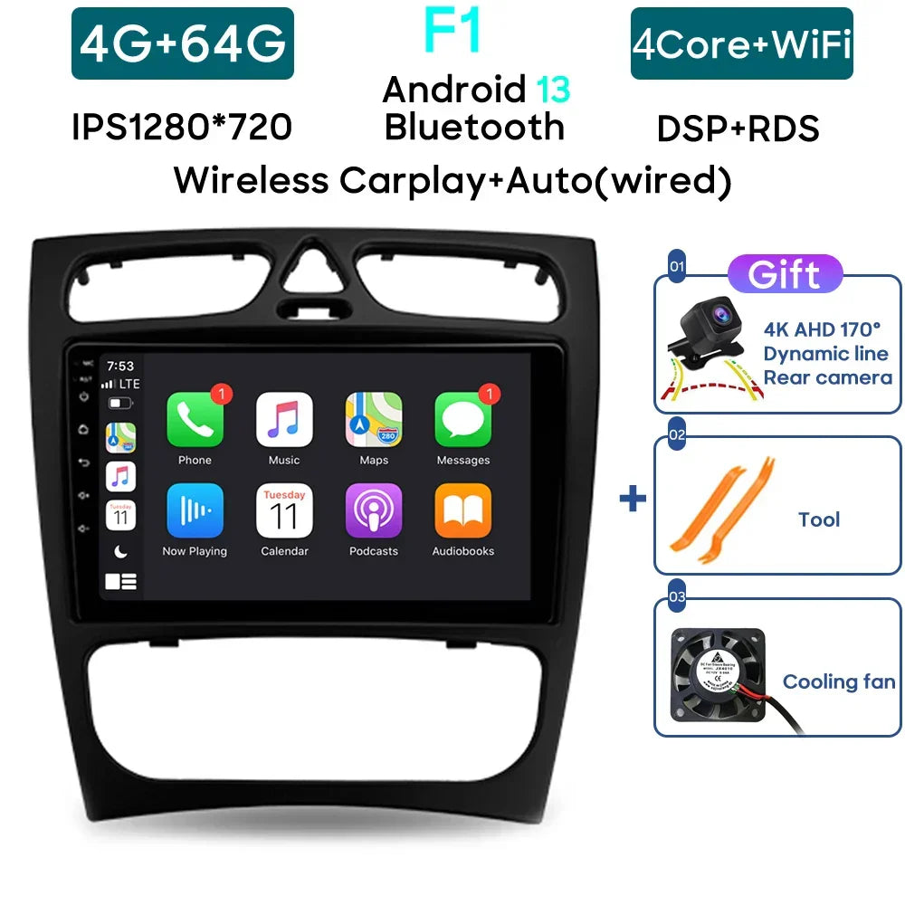 Car Radio Carplay Android Player For Mercedes Benz