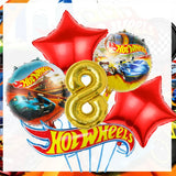 Hot Wheels Birthday Decoration Racing Car Disposable Tableware