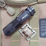 Swivel U Ring Flashlight Work Backpack Lamp Outdoor