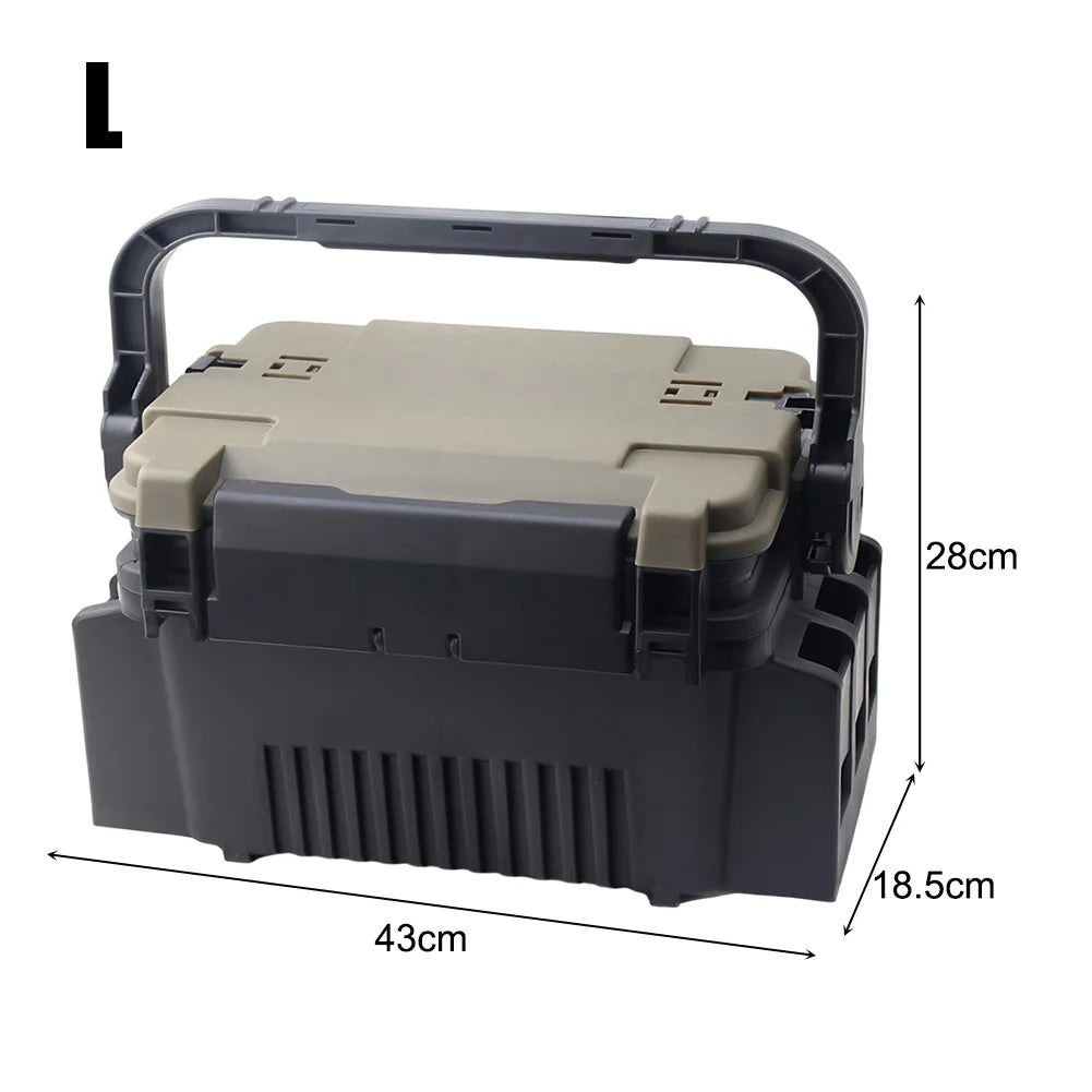 Large Capacity Fishing Tackle Box Multifunctional Fishing Lures