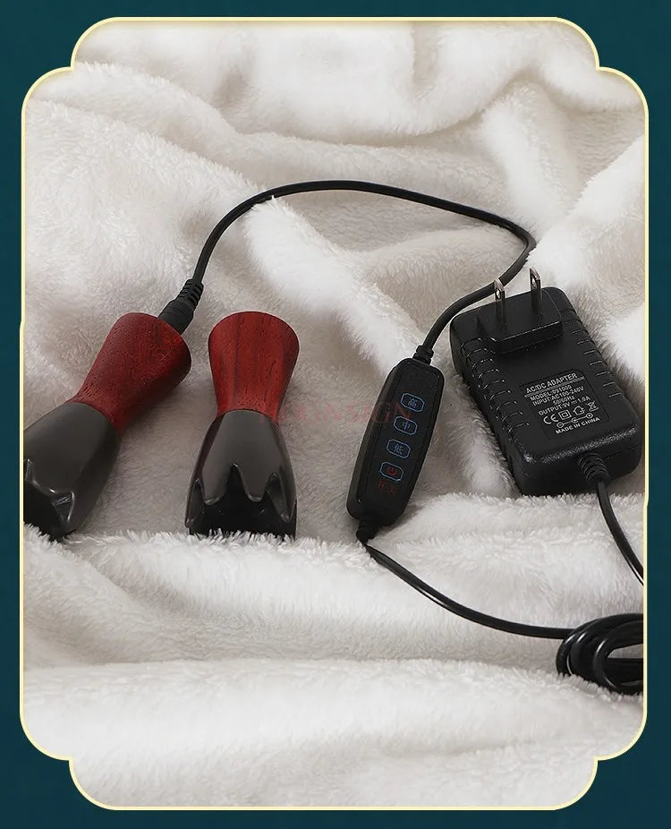 Bianstone warm moxibustion instrument facial rib stick moxibustion