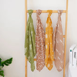 Bamboo Cotton Burp Cloth 60x60cm Soft Baby Drool