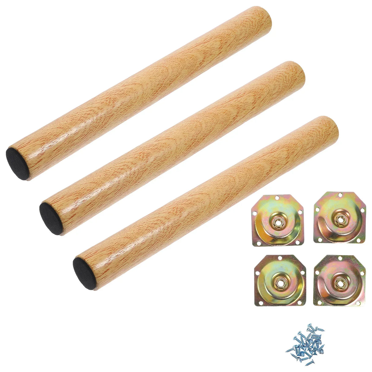 Solid Wood Table Legs Furniture Replacement Parts Dining