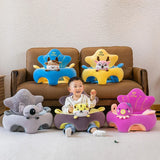 Baby Sofa Support Seat Cover Plush Chair Learn