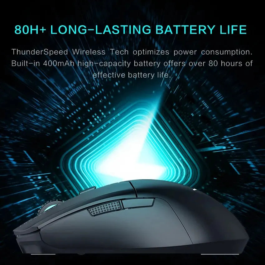 Thunderobot ML602 Wireless Gaming Mouse PAW3395 26000DPI 650IPS