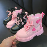 Girls Boots Kids Fashion Rubber Boots Cool Girl