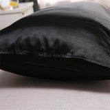 2pcs Silk Pillowcase Children's Winter Anti-static Soft Pillow