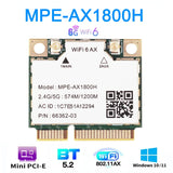 Wifi 6/5/4 Bluetooth Mini PCI-E Wireless Card Network