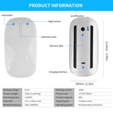 Bluetooth Wireless Mouse Arc Touch Magic Mice Ergonomic