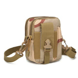 Camouflage Belt Zipper Waist Pack Men's Casual Bag