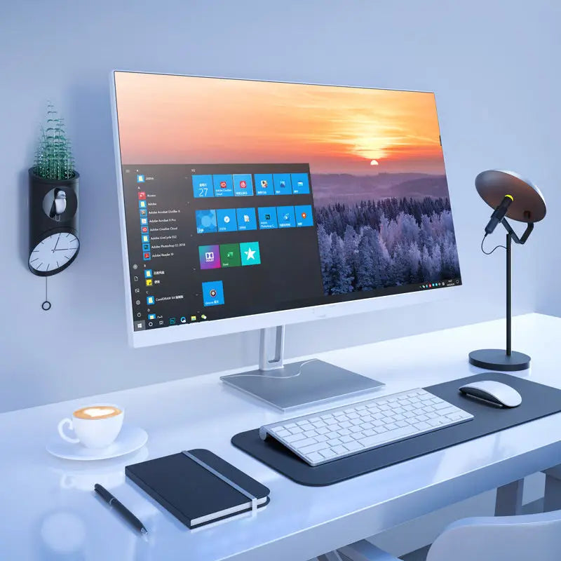 Gaming All in One Desktop Computer White 34