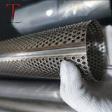Tanium Perforated Tube TitaniumStainless Mesh Screen Filter Cylindrical