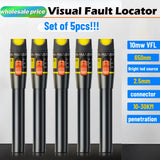 5PCS 10mW/10KM Visual Fault Locator VFL Fiber Optic