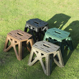 Outdoor Portable Folding Stool High Load-bearing Handle Design