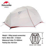 Naturehike 2 Person Tent Star River Camping Tent