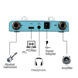 M-VAVE Guitar Effect Pedal Drum Looper Effector Mini